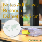 Notas Adhesivas Ecopubli Redondas.