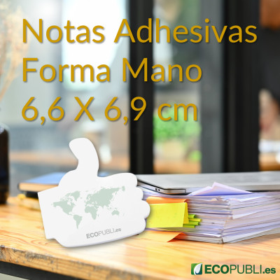 Notas Adhesivas Ecopubli Mano