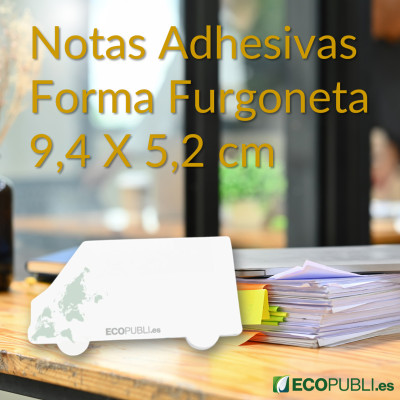 Notas Adhesivas Ecopubli Furgoneta.