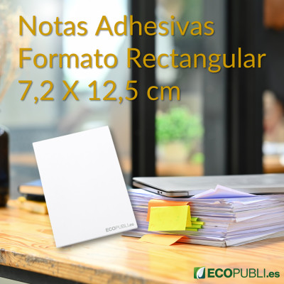 Notas Adhesivas Ecopubli 72X125 mm. Ecopubli.