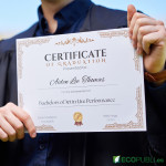 Diploma A4 Papel 170 gr