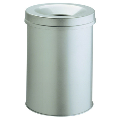 1 Ud Papelera SAFE 15L Circular Gris