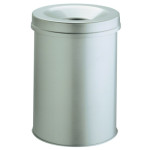 1 Ud Papelera SAFE 15L Circular Gris