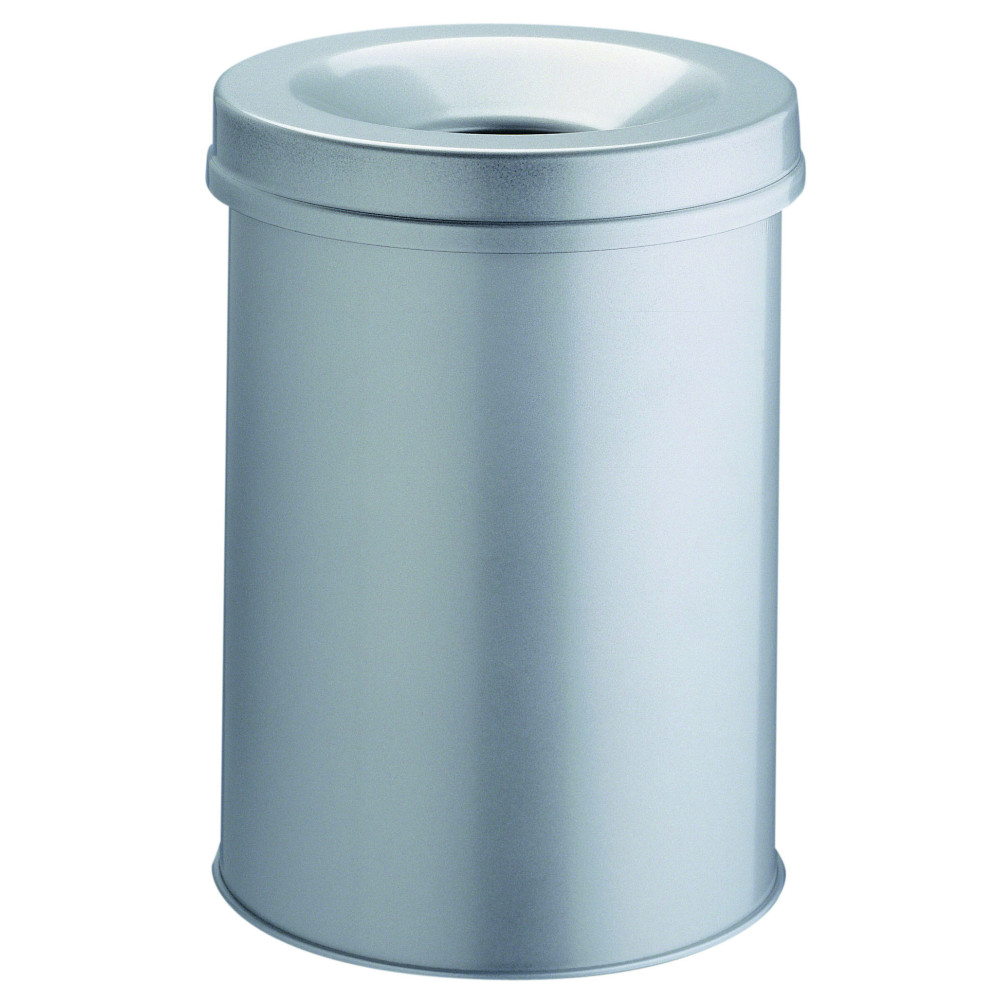 1 Ud Papelera SAFE 30L Circular Gris