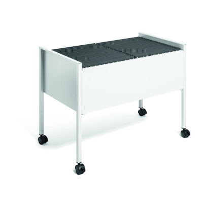 Ud Carrito para Carpetas Colgantes ECONOMY Duo 100 A4 Gris