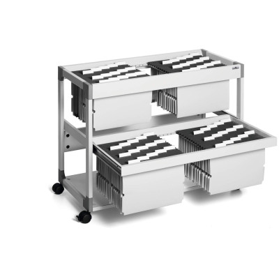 1 Ud Mueble Carpetas Colgantes SYSTEM 200 Multi Duo Gris