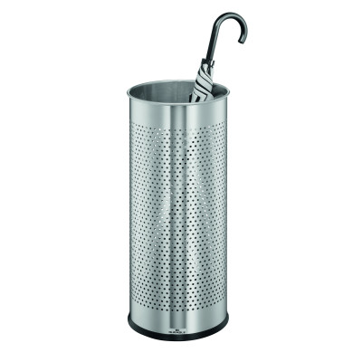 1 Ud Paragüero Acero Inoxidable Redondo Metalico Plateado