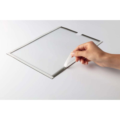 5 Uds Funda Portadocumentos A4 Auto adhesiva Antracita.