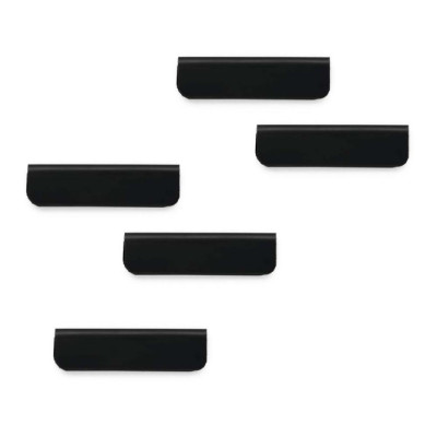 5 Uds Pinza Magnética Auto adhesiva DURAFIX Clip 60mm Negro.
