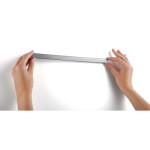 5 Uds RAIL Magnético Auto adhesivo DURAFIX RAIL 297mm Plateado