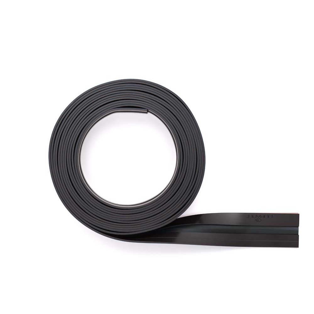 1 Ud RAIL Magnético Auto adhesivo DURAFIX ROLL 5m Negro