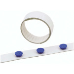 1 Ud Tira Magnética Auto adhesiva 5mx35mm Blanca.