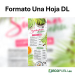 Cartas de Platos Una Hoja Dos Caras DL