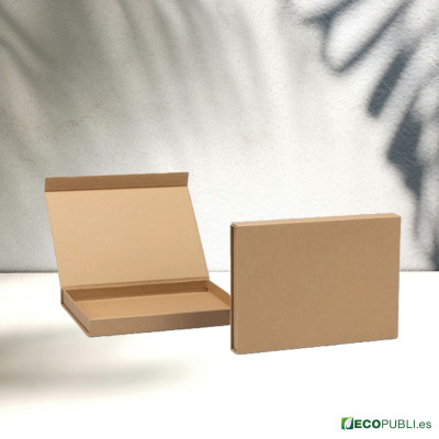 cajas rígidas sin impresión para packaging 21x15x2 cm