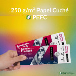 detalle de perforado para separación fácil