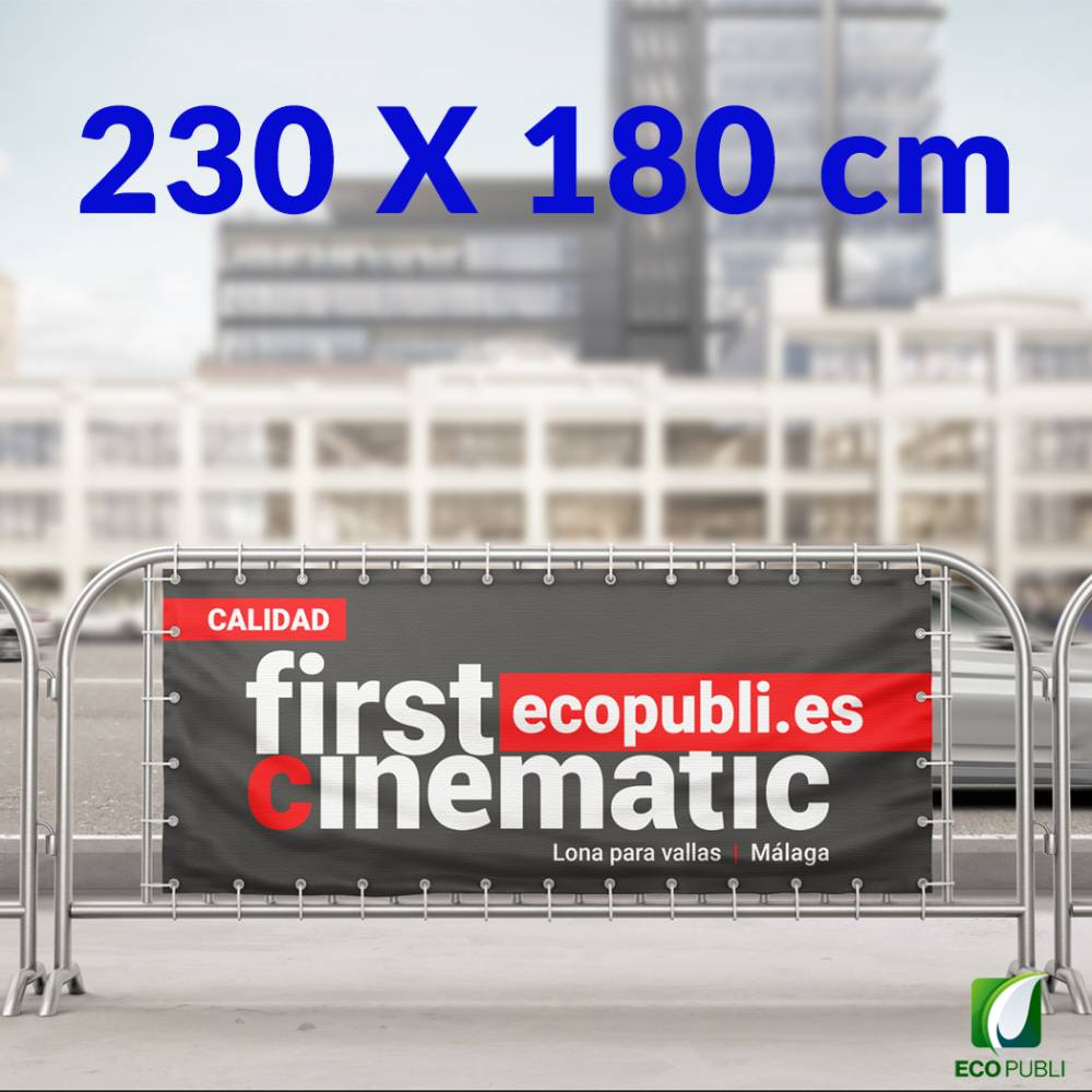 publicidad impresa en lona ligera 100gr