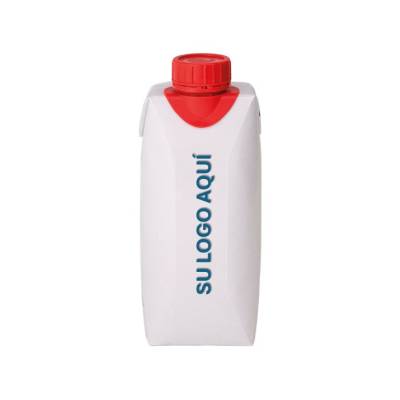 Briks de agua personalizados 330 ml para promociones y congresos