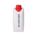 Briks de agua personalizados 330 ml para promociones y congresos