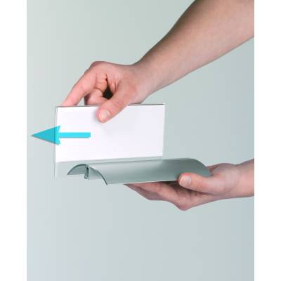 Portanombres de mesa con impresión digital para eventos corporativos