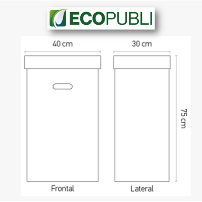 Medidas Papelera Ecopubli