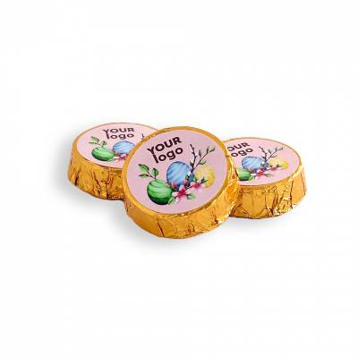 Chocolatinas personalizadas con logo todo color