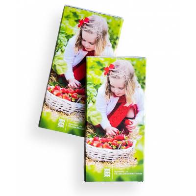 personalizacion de tabletas de chocolate con logo de empresa