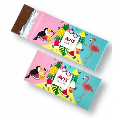 Tabletas de chocolate personalizadas 100 g