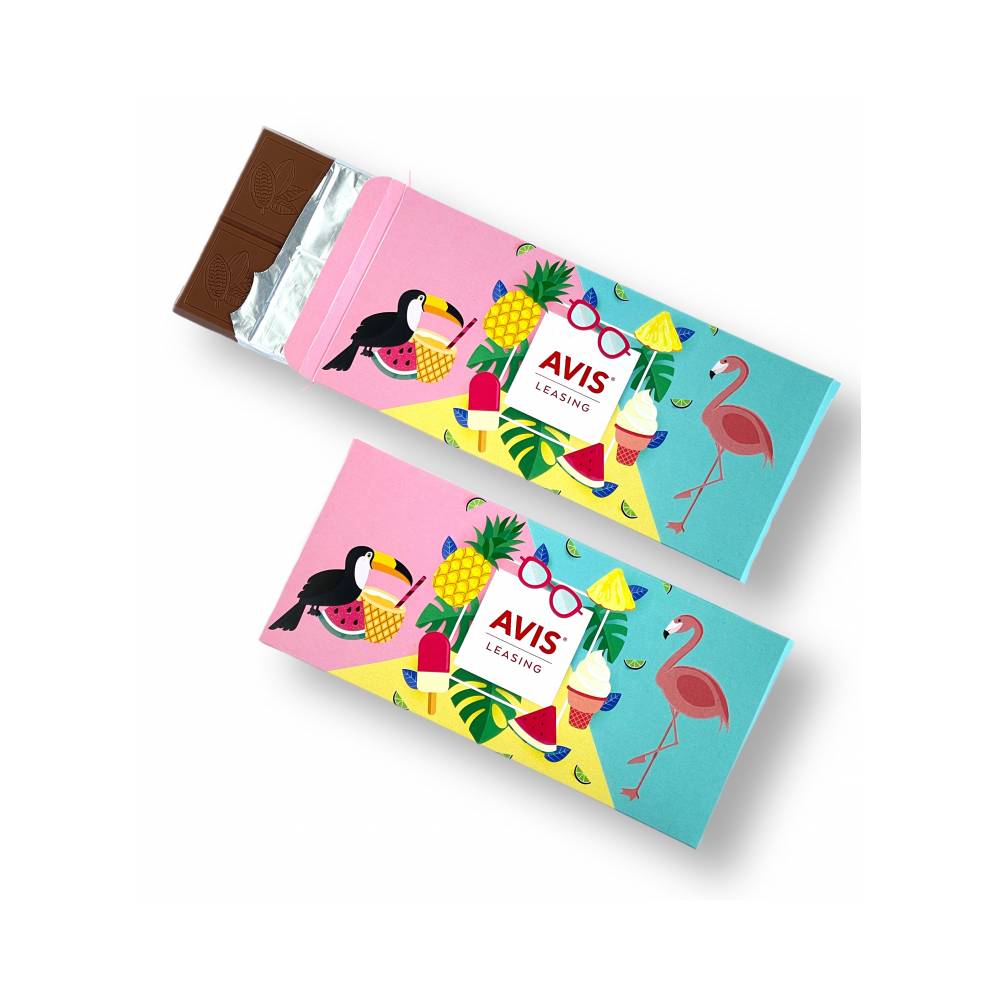 Tabletas de chocolate personalizadas 100 g
