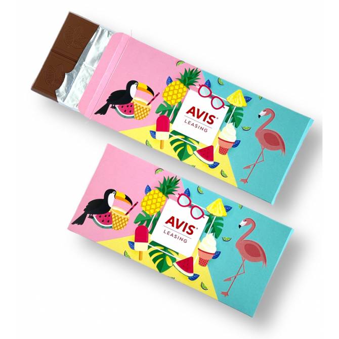 Tabletas de chocolate personalizadas 100 g