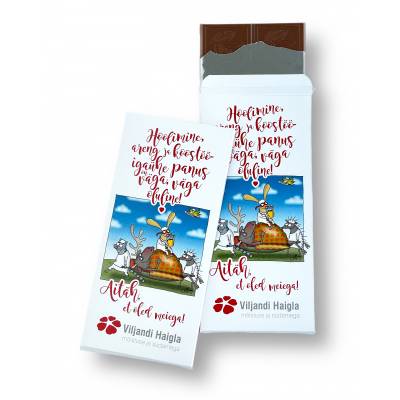 Tabletas de chocolate personalizadas con logo