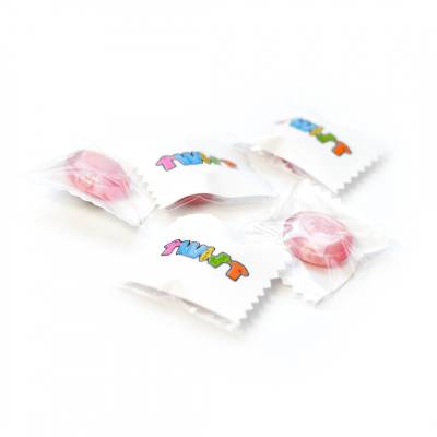 Caramelos Duros Flow Pack Jugo Personalizados.