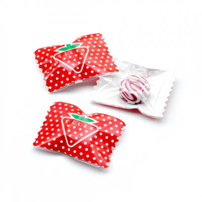 Caramelos Duros Flow Pack Malibu Personalizados.