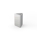 Papelera PSMKBE14300. Mobiliario Urbano de Calidad Ecopubli.