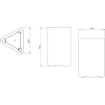 Papelera PSMKBE14300. Mobiliario Urbano de Calidad Ecopubli.