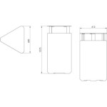 Papelera PSMKBE14400. Mobiliario Urbano de Calidad Ecopubli.
