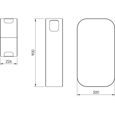 Papelera PSMKFL00600. Mobiliario Urbano de Calidad Ecopubli.