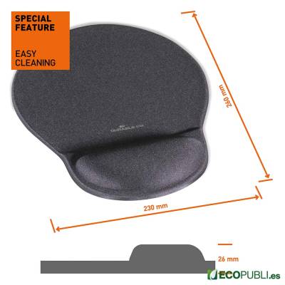 Alfombrilla Ratón Ergotop con Gel Integrado