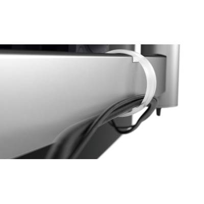 Soporte Monitor para 2 Pantallas con Pasador de Mesa