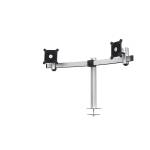 Soporte Monitor para 2 Pantallas con Pasador de Mesa