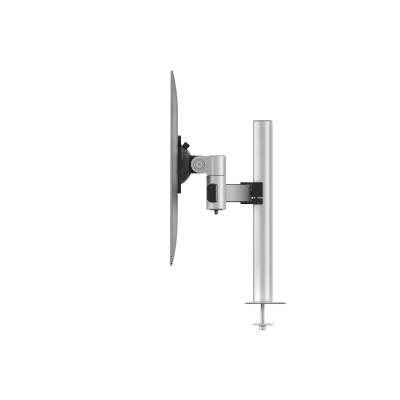 Soporte Monitor para 2 Pantallas con Pasador de Mesa