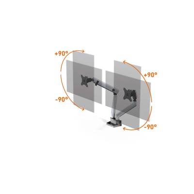 Soporte de Monitor SELECT PLUS para 2 Monitores