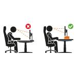 Soporte de monitor EFFECT Color Negro