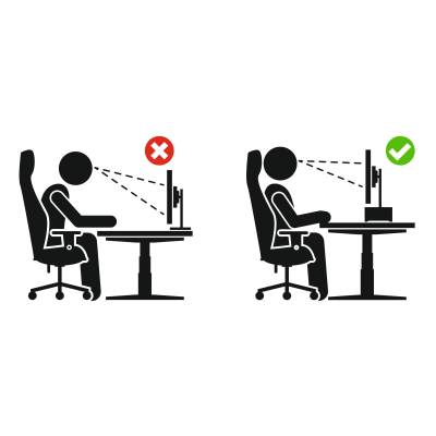 Soporte de monitor EFFECT Color Verde.