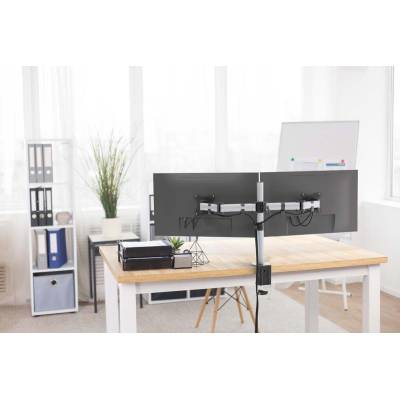 Soporte de Monitor para Escritorio SELECT para 2 Pantallas