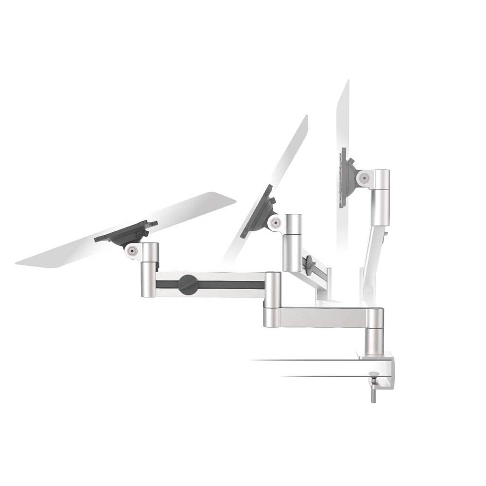 Soporte Monitor con Brazo para 1 Pantalla con Mordaza de Mesa