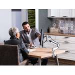 Soporte Monitor con Brazo para 1 Pantalla con Mordaza de Mesa