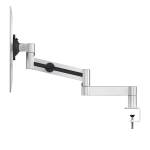 Soporte Monitor con Brazo para 1 Pantalla con Mordaza de Mesa
