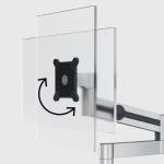 Soporte Monitor Brazo para 1 Pantalla con Pasador para Mesa