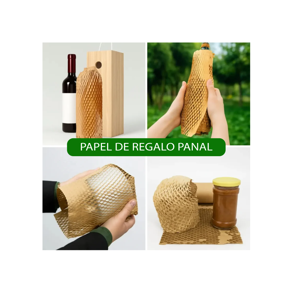 Papel de Regalo Panal