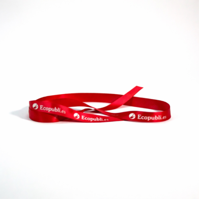 Cinta Regalo Personalizada Roja 1000m Ancho 16 mm